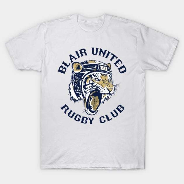 Blair United Rugby Club T-Shirt by OutdoorMayhem